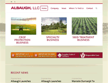 Tablet Screenshot of albaughllc.com